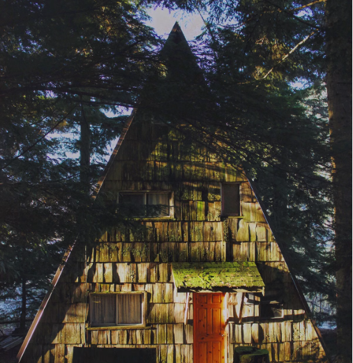 Casita infantil nórdica Oslo estilo A-frame - Línea Nórdica